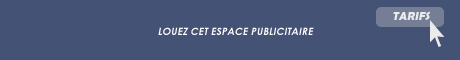 reservez un espace publicitaire sur le site